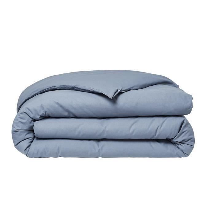 TODAY ESSENTIAL DUYT COVER - 240 x 260 cm - 2 people - 100% UNE cotton - Denim