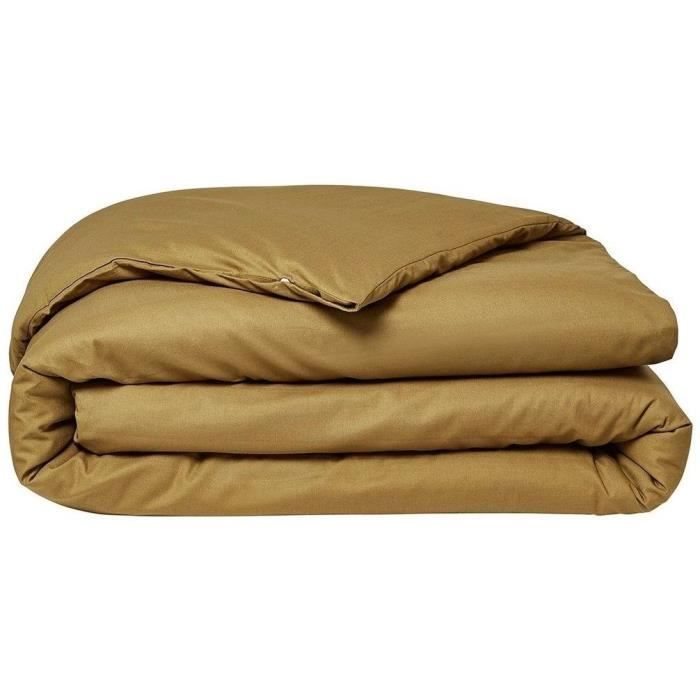 Bedding set - TODAY - 240 x 260 cm - 100% cotton - Organic - Bronze