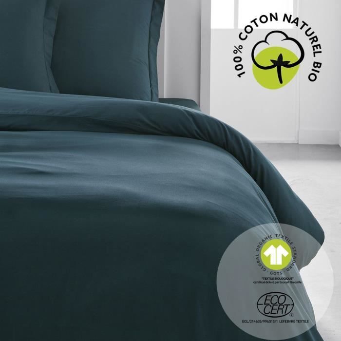 Bedding set - TODAY - 240 x 260 cm - 100% Organic Cotton - Hand slits - Washable 60°