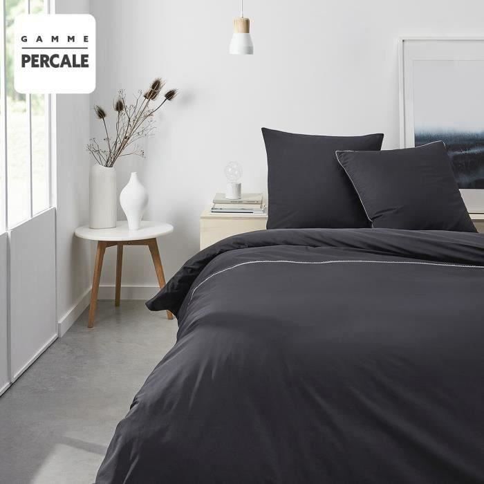TODAY PRESTIGE TODAY BLING - 240 x 260 cm - 2 people - 100% percale lace finish - charcoal