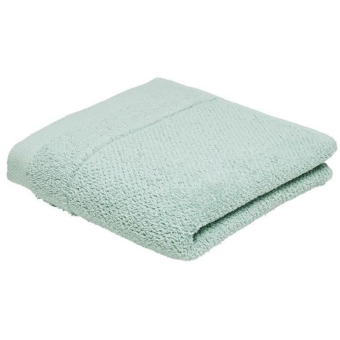Bath towel - TODAY - 50 x 90 cm - Cotton - Organic Celadon