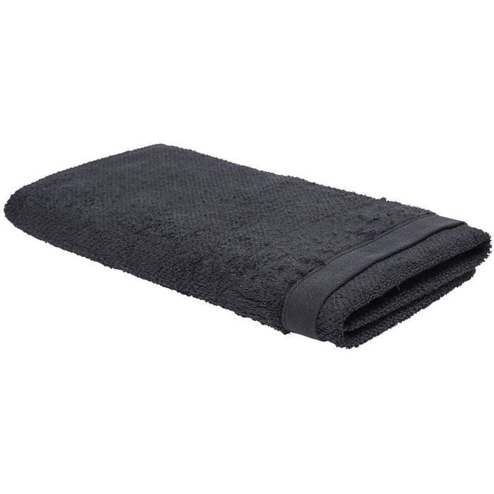 Bath towel - TODAY - 70 x 130 cm - Cotton - Organic Charcoal
