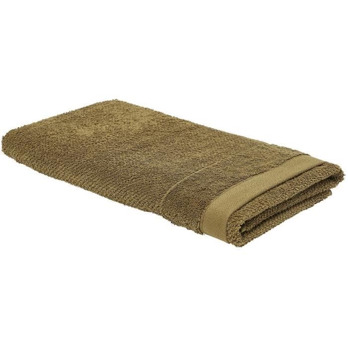 Bath towel - TODAY - 70 x 130 cm - Cotton - Organic Bronze