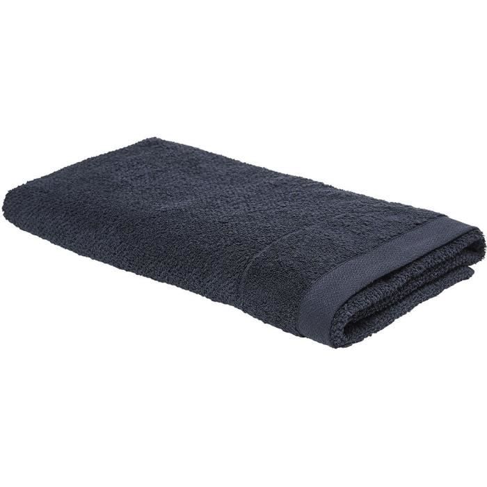 Bath sheet - TODAY - 70 x 130 cm - Cotton - Organic Navy