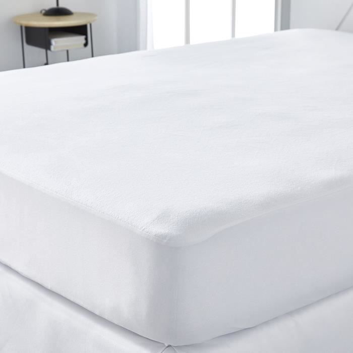 Waterproof mattress protector - TODAY - Essential - For double bed - 90 x 190 cm - Anti-mite