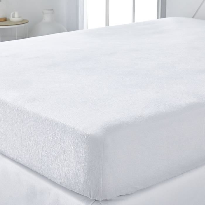 Absorbent mattress protector - TODAY - Essential - For double bed - 160 x 200 cm to boil