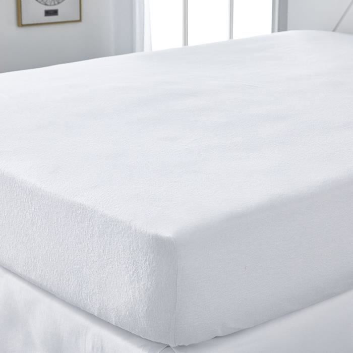 Absorbent mattress protector - TODAY - Essential - For double bed - 90 x 190 cm - Anti-mite
