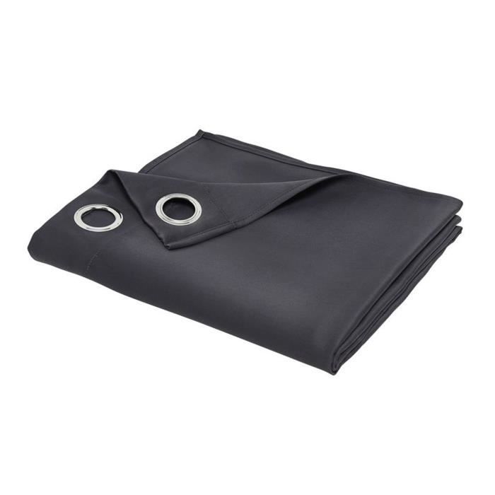 TODAY Essential Uni Thermal Insulating Curtain - 140 x 240 cm - Charcoal