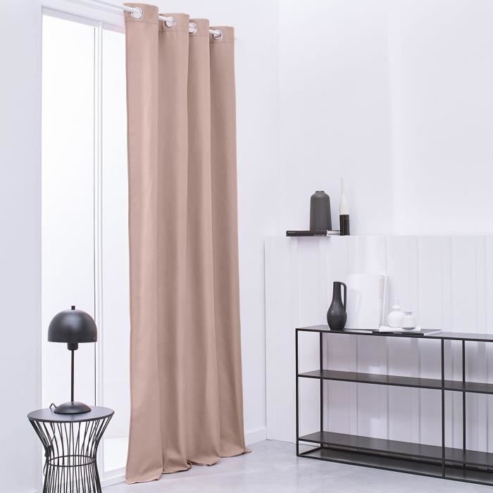 TODAY Curtain thermal insulation Essential Uni - 140 x 240 cm - Sandy pink