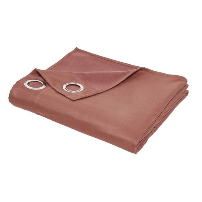 TODAY Curtain thermal insulation Essential Uni - 140 x 240 cm - Terracotta