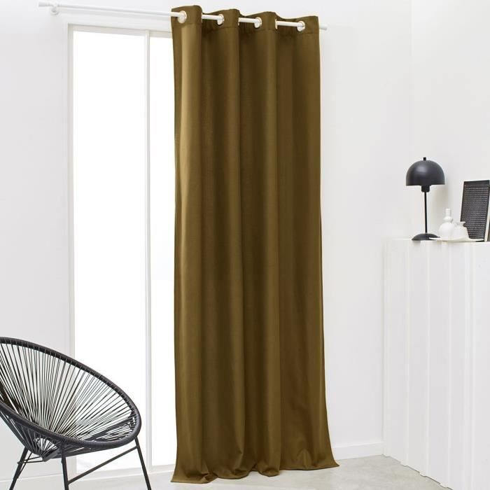 TODAY Curtain thermal insulation Essential Uni - 140 x 240 cm - Bronze