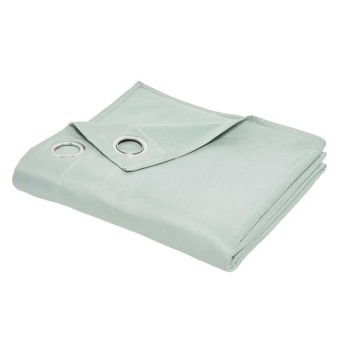 TODAY Curtain thermal insulation Essential Uni - 140 x 240 cm - Céladon