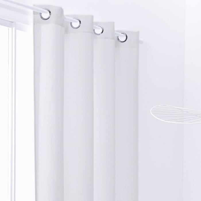 TODAY OCCULTING Curtain Essential Uni - 140 x 240 cm - Chalk