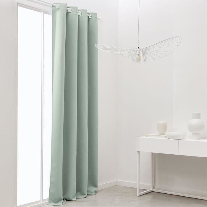 TODAY OCCULTING Curtain Essential Uni - 140 x 240 cm - Céladon