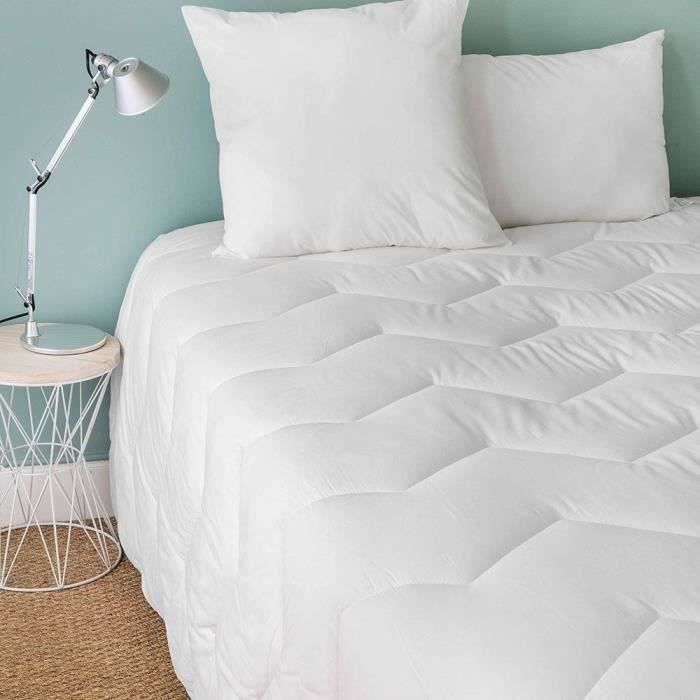 TOISON D'OR - Temperate Bamboo Duvet (300g/m²) - 140x200cm - Temperate heat - Bamboo viscose - 2 people - White