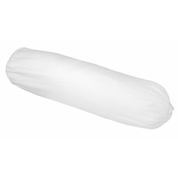 TOISON D'OR - Bolster protector - Cumin - 90cm - White