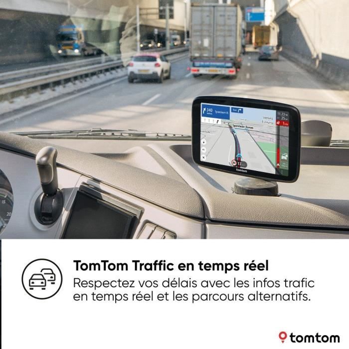 Heavy goods vehicle GPS - TOM TOM - GO Expert Plus - HD 6 screen - Large vehicle route planning - World maps