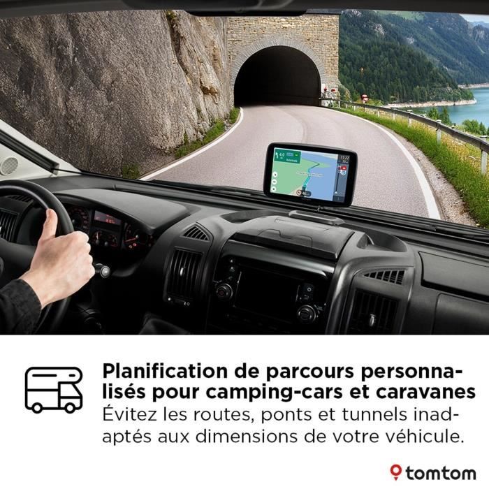 GPS - TOMTOM - GO Camper Tour - Second generation - For motorhomes and caravans - 6 inch screen