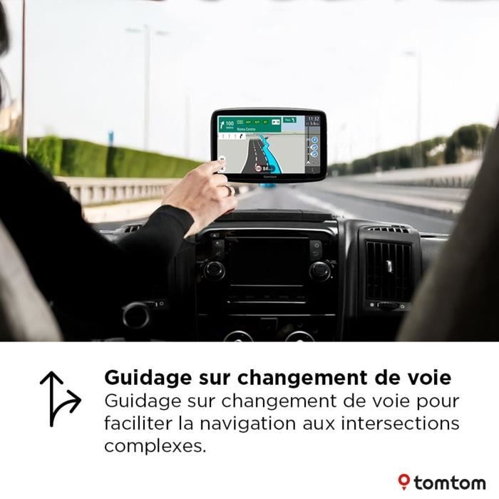 GPS - TOMTOM - GO Camper Tour - Second generation - For motorhomes and caravans - 6 inch screen