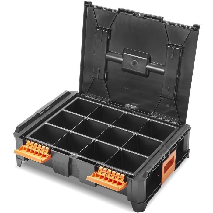 Modular insert - TOOD - 3 to 12 compartments - For professional box - Nestable - 40x30x7 cm