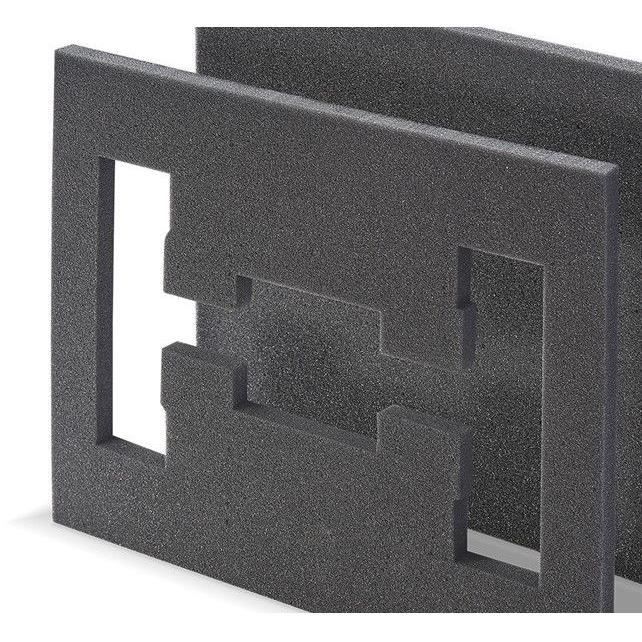 Foam insert - TOOD - 2 pieces - For professional case - Nestable - 40x30x4 cm