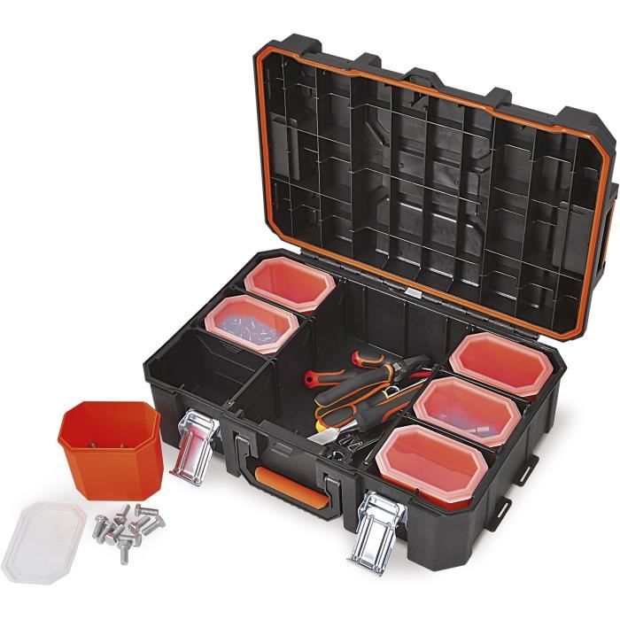 Tool case - TOOD - Waterproof - 6 compartments - 53x37x18 cm