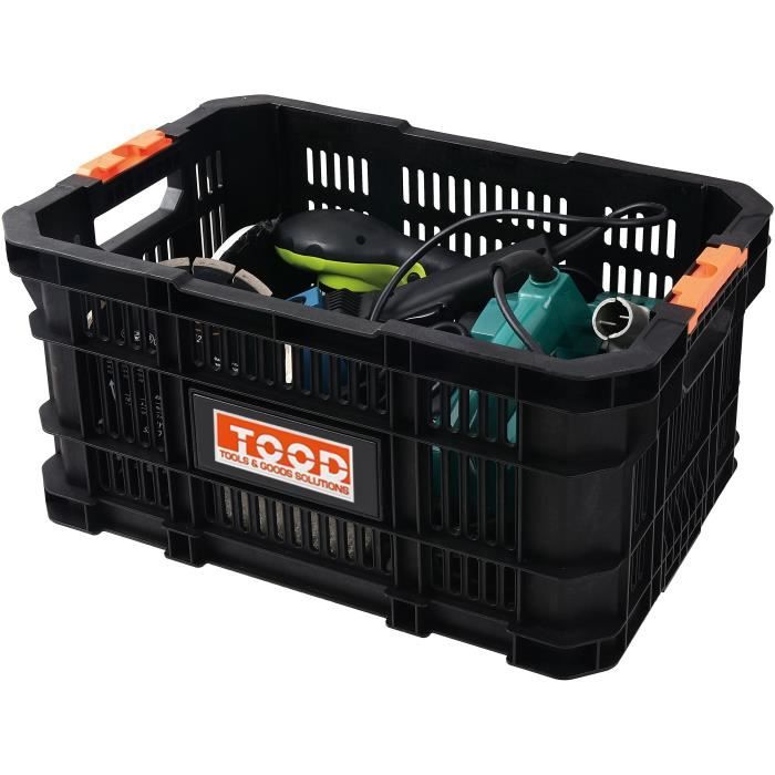Modular basket - TOOD - With handles - Easy transport - 53x34x25 cm