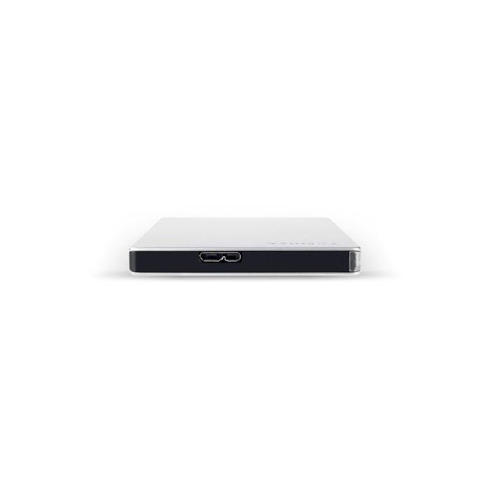 External hard drive - Toshiba - Canvio Slim - 2 to - Silver