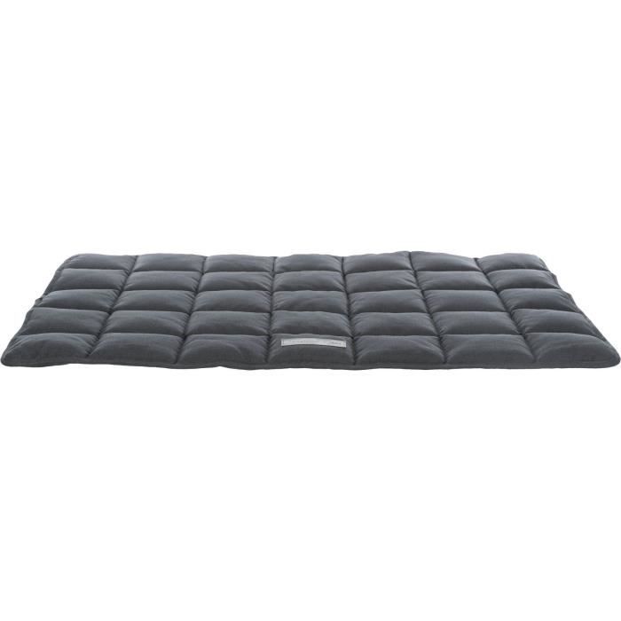 Mattress - TRIXIE - Farello - Plush / Fabric - 70 x 55 cm - White / Gray
