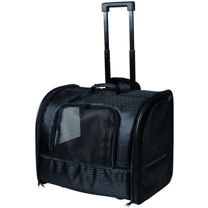 Trixie Roller Bag for Cat and Dog - Black - 45 × 41 × 31 cm
