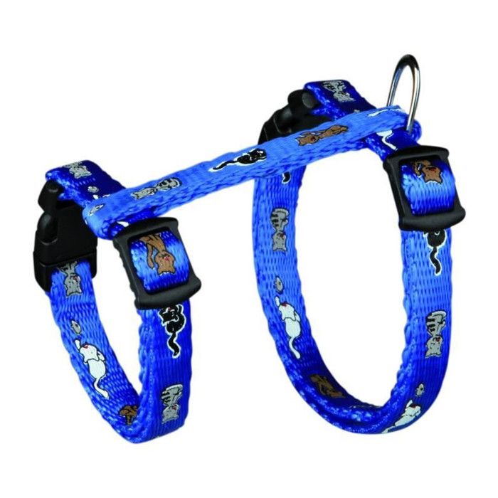 Junior kitten harness with leash - TRIXIE - Cat motif - 2133 cm / 8 mm - 1.20 m