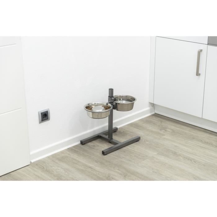 TRIXIE Dog bar, 2 × 2,8 l / ø 24 cm for dogs