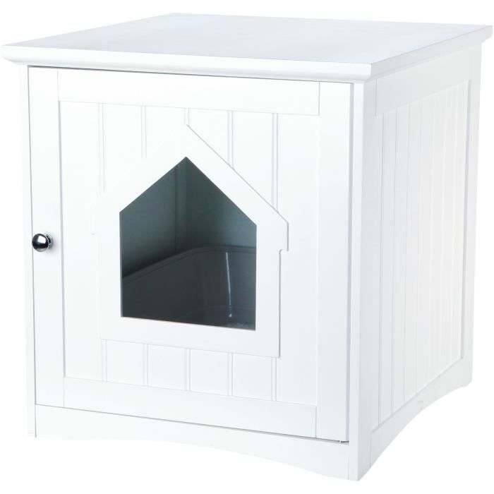TRIXIE Toilet cabin - 49x51x51cm - White - For cat
