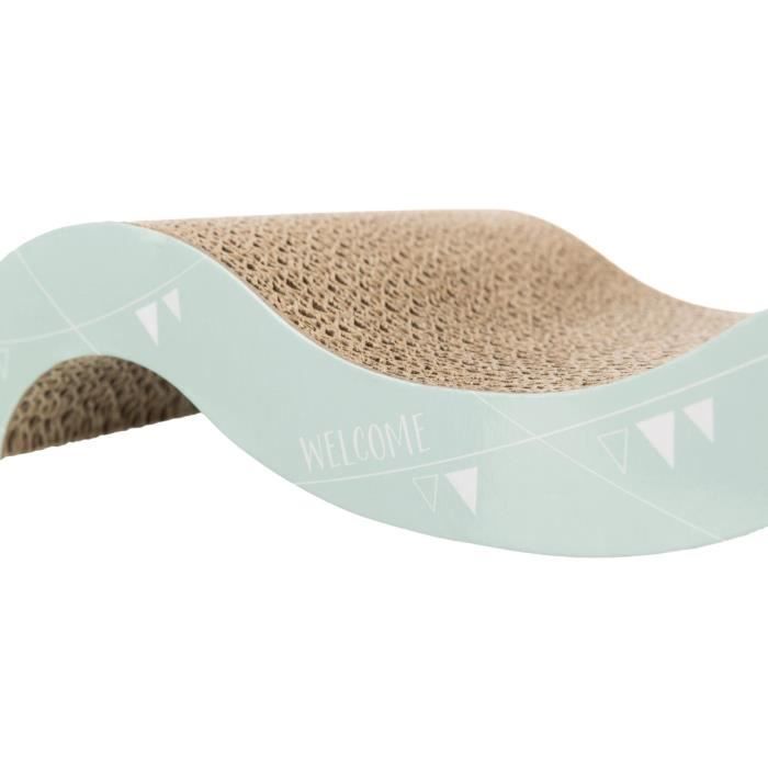 Onda Junior Scratcher - TRIXIE - 38x7x18 cm - Beige Color - To keep your cat's nails healthy