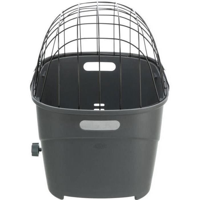 TRIXIE Luggage rack in plastic and metal - 36 x 47 x 46 cm - Gray - For dog