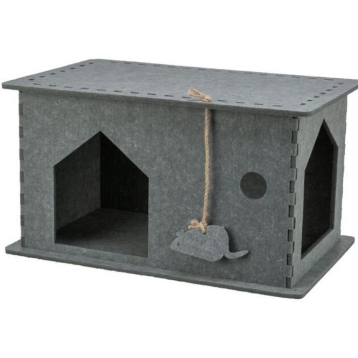 Shelter - TRIXIE - Lene - Felt - 54 x 30 x 35 cm - Grey