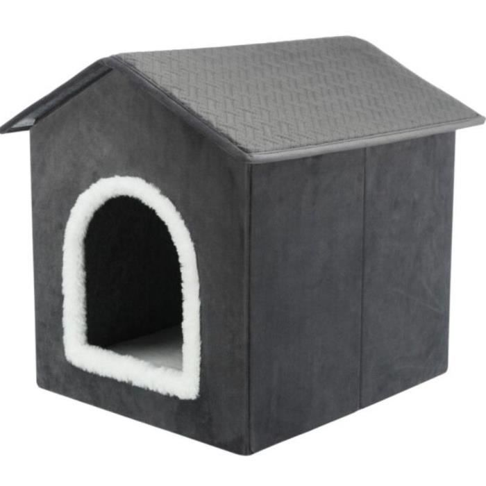 Shelter - TRIXIE - Livia - 38 x 41 x 44 cm - Dark grey / White