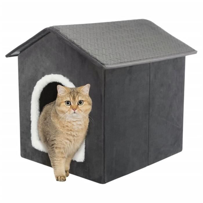 Shelter - TRIXIE - Livia - 38 x 41 x 44 cm - Dark grey / White