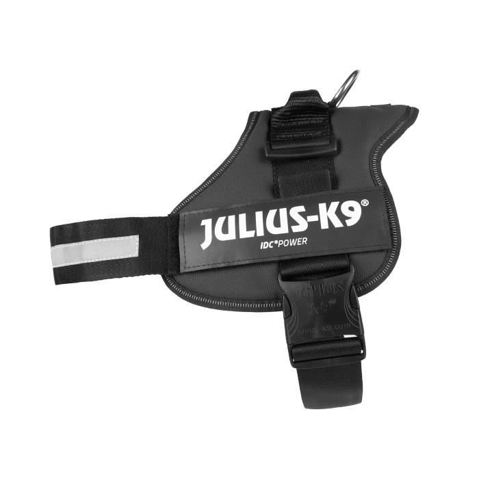 Power Julius -K9 harness - 2 - L -XL: 71-96 cm -50 mm - black - for dogs