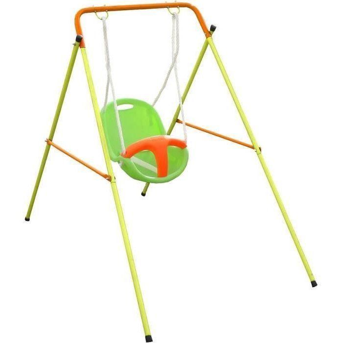Metal swing set - for babies - with shell seat - BABY'K EMMA TRIGANO