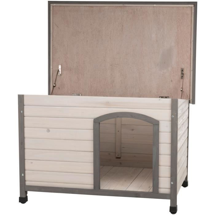 TRIXIE - Natura - Dog kennel Size M 104 × 72 × 68 cm. Classic with flat roof