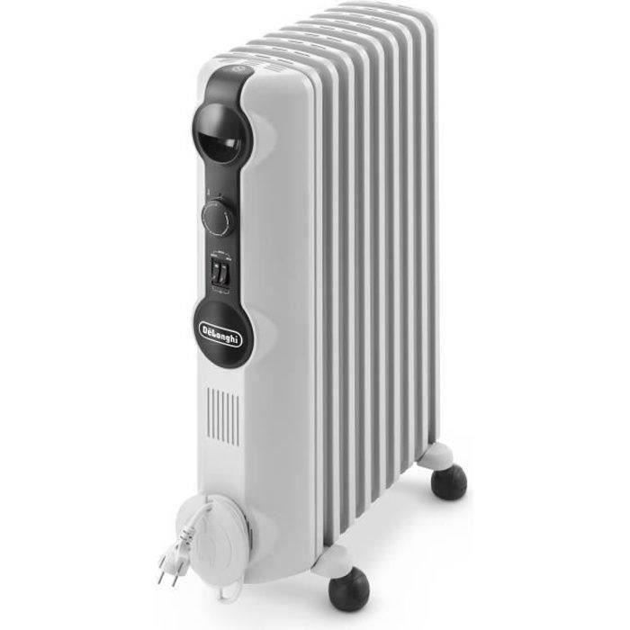 DELONGHI TRRS0920 2000 watts Oil bath radiator - 3 power levels - Comfortemp - Real Energy (+ 35% convection)