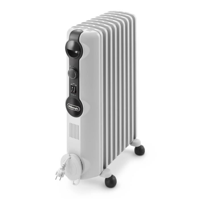 DELONGHI TRRS0920 2000 watts Oil bath radiator - 3 power levels - Comfortemp - Real Energy (+ 35% convection)