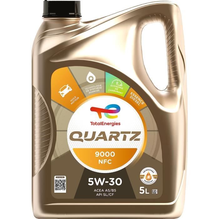 Engine oil - Totalnergies - Quartz 9000 NFC 5W -30 - 5L