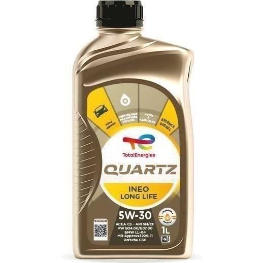 TOTAL ENGINE OIL 1L QUARTZ INEO LONG LIFE 5W30