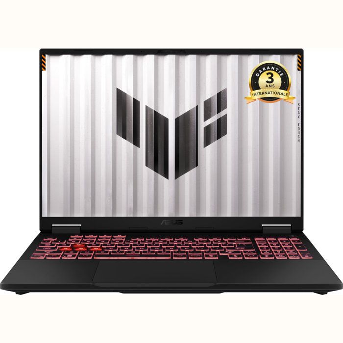 ASUS TUF Gaming A16 TUF608 Portable Gaming PC: Win 11 - 16 WUXGA - RTX 5060 8GB - AMD Ryzen 7 260 - 16GB RAM - 512GB SSD