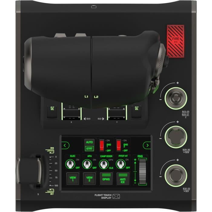 HOTAS premium simulation system - TURTLE BEACH - VelocityOne Flightdeck - For PC Windows 10 and 11