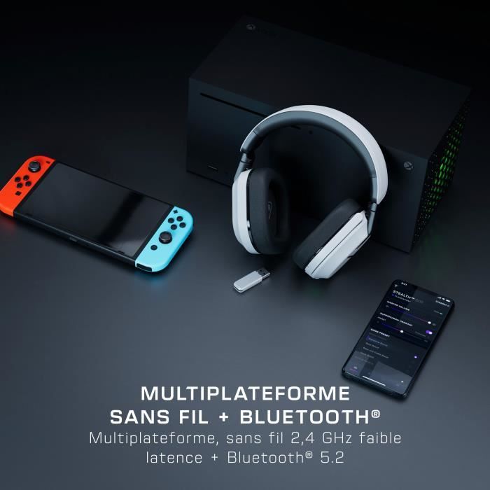 TURTLE BEACH - Stealth 600 XB (Gen 3) Wireless Multi-Platform Gaming Headset - White