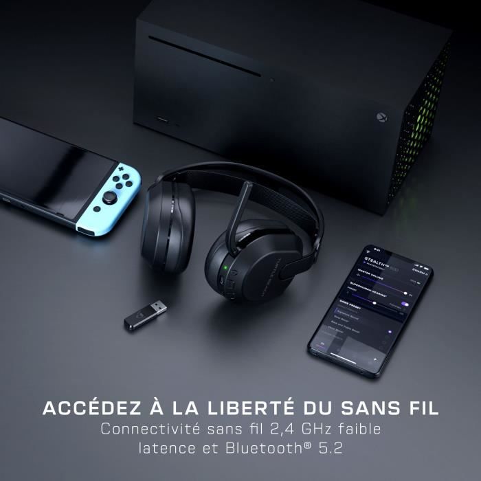 Wireless Gaming Headset - TURTLE BEACH - Stealth 500 XB - Black