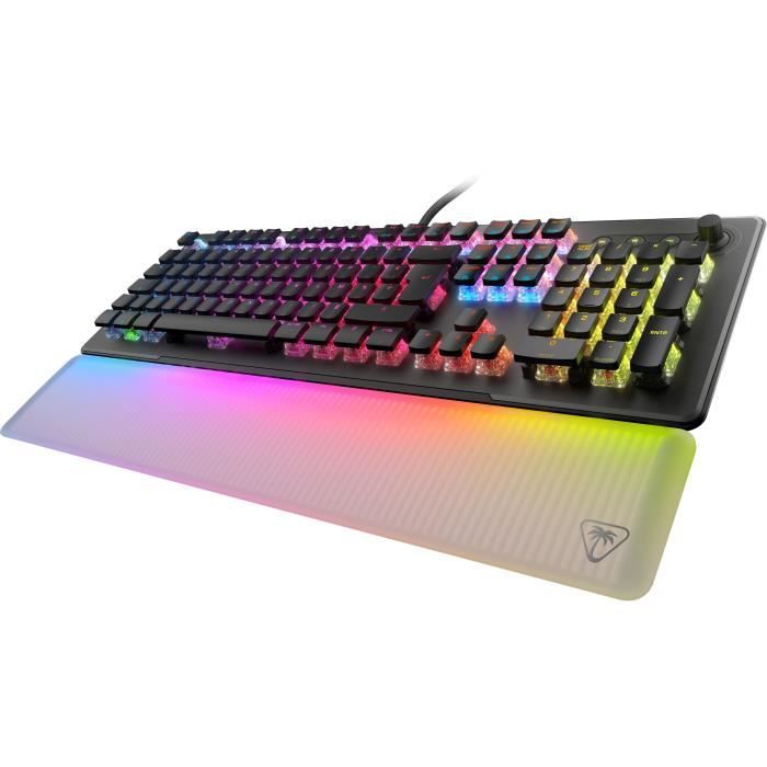 Optical and mechanical PC gaming keyboard - TURTLE BEACH - Vulcan II Max - Black